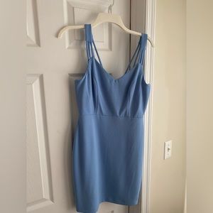 Brand new light blue mini dress, size medium. No tags but never worn.